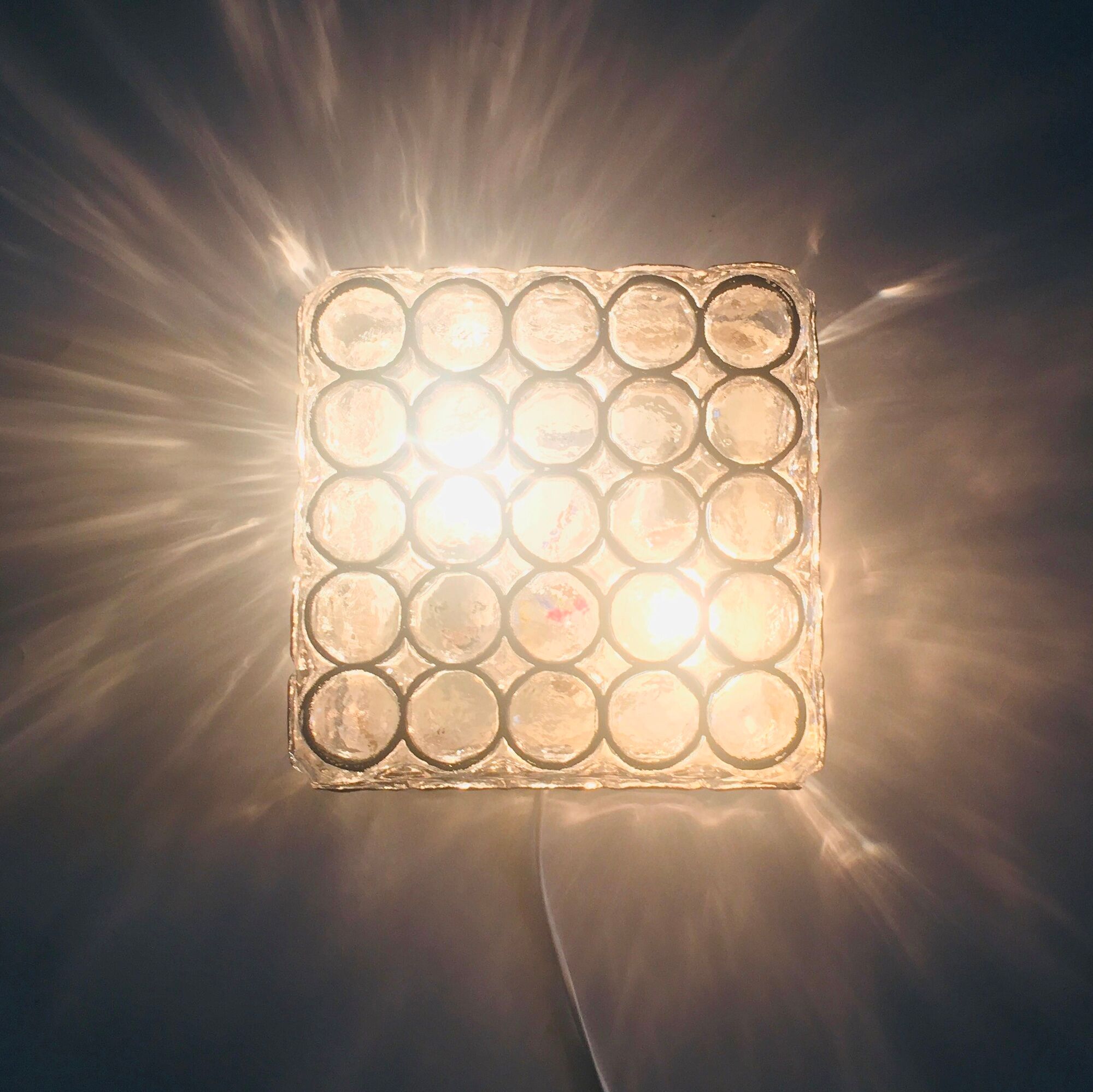 Pair ceiling Lamps From Limburg, Germany 1960s