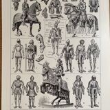 Set of lithographs XXth century