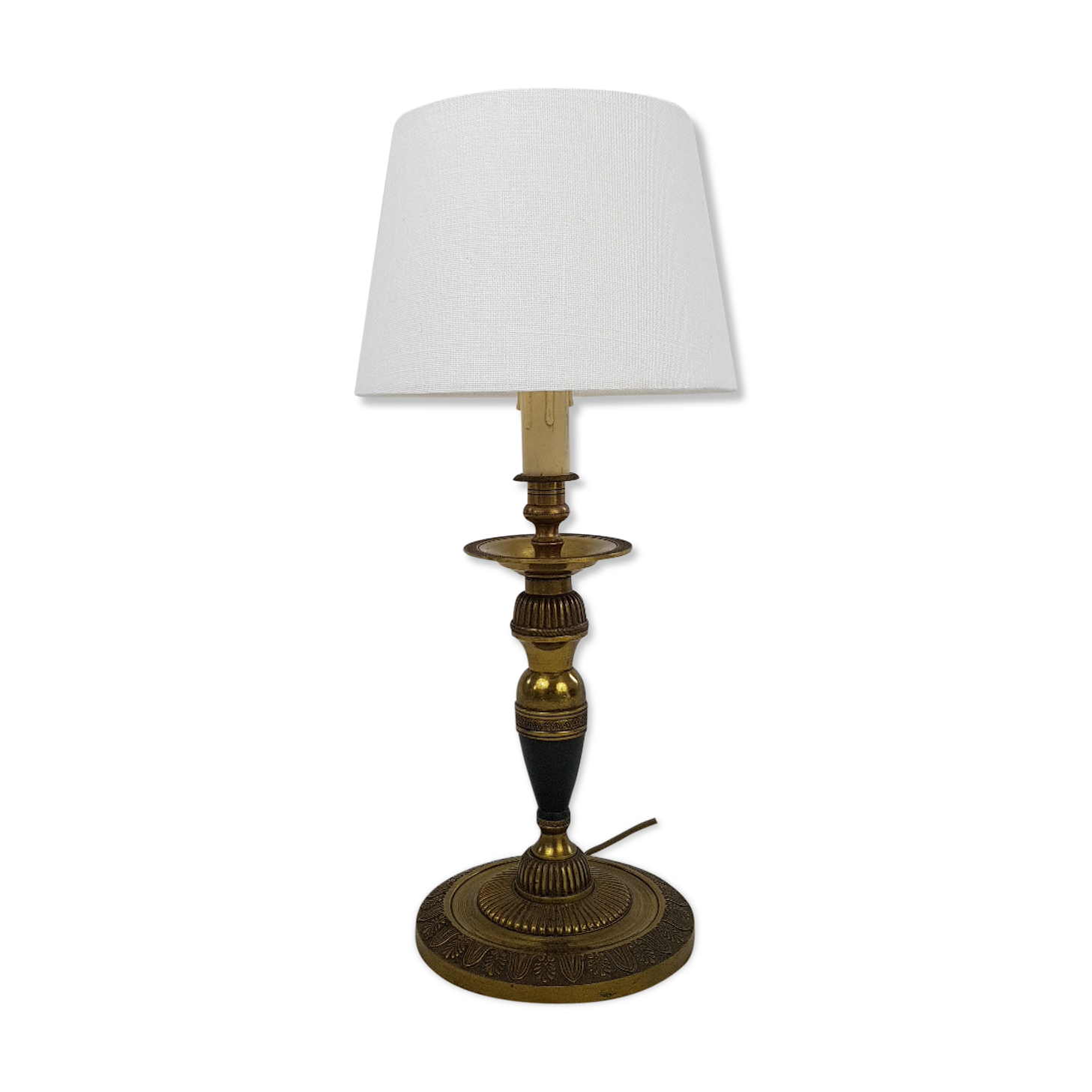 Empire ormolu style lamp