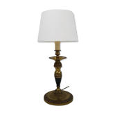 Lampe en bronze doré de style empire