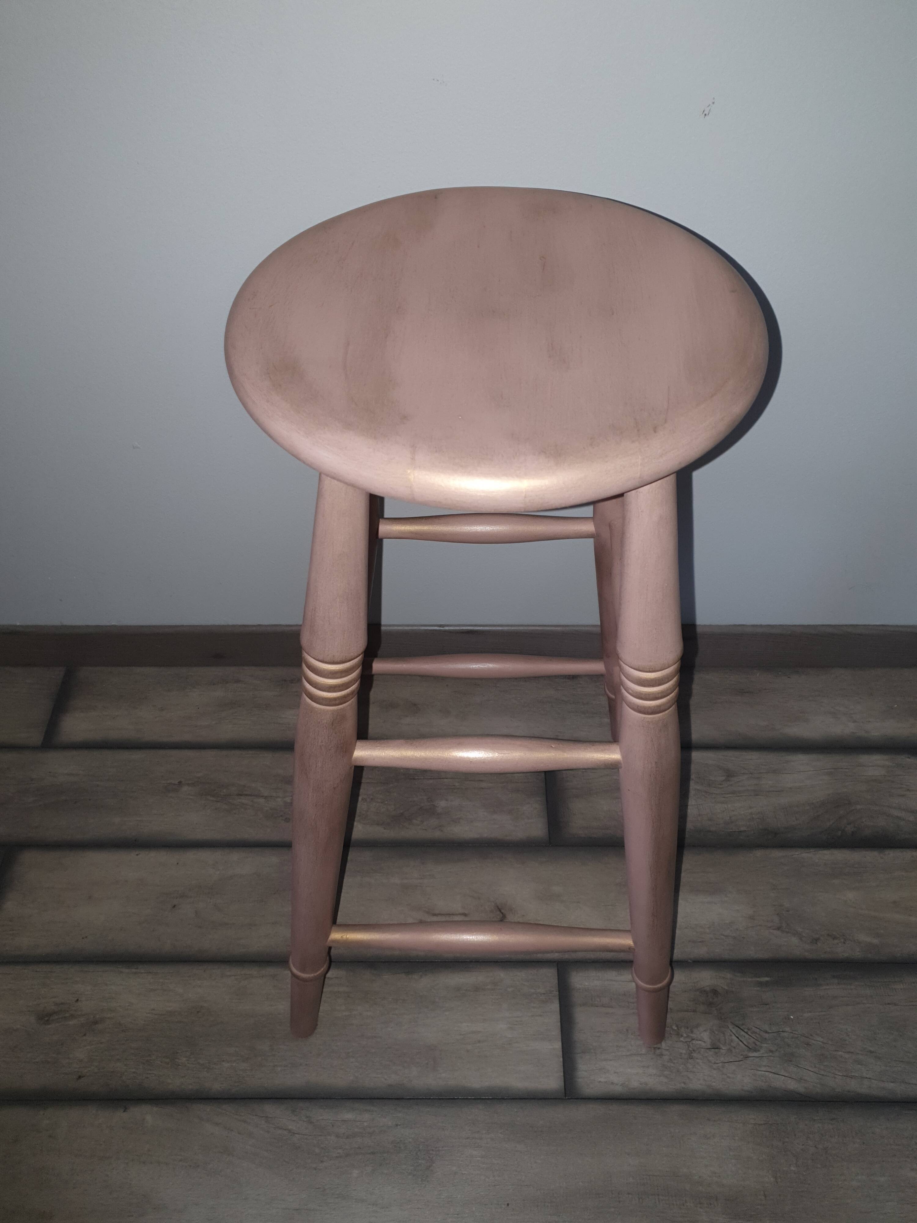 Tabouret de bar rénové