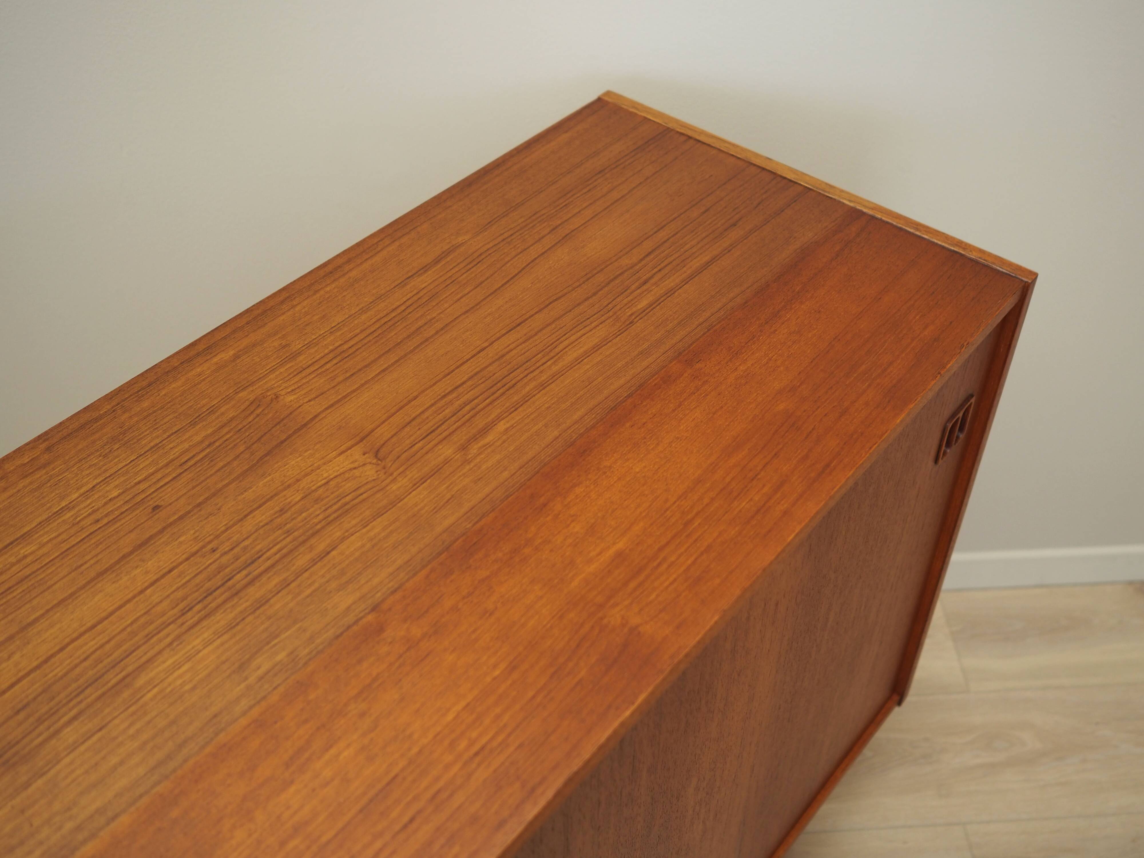 Teak sideboard, Danish design, 1970s, production: Denmark