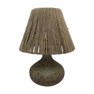 Lampe en grès, vers 1950