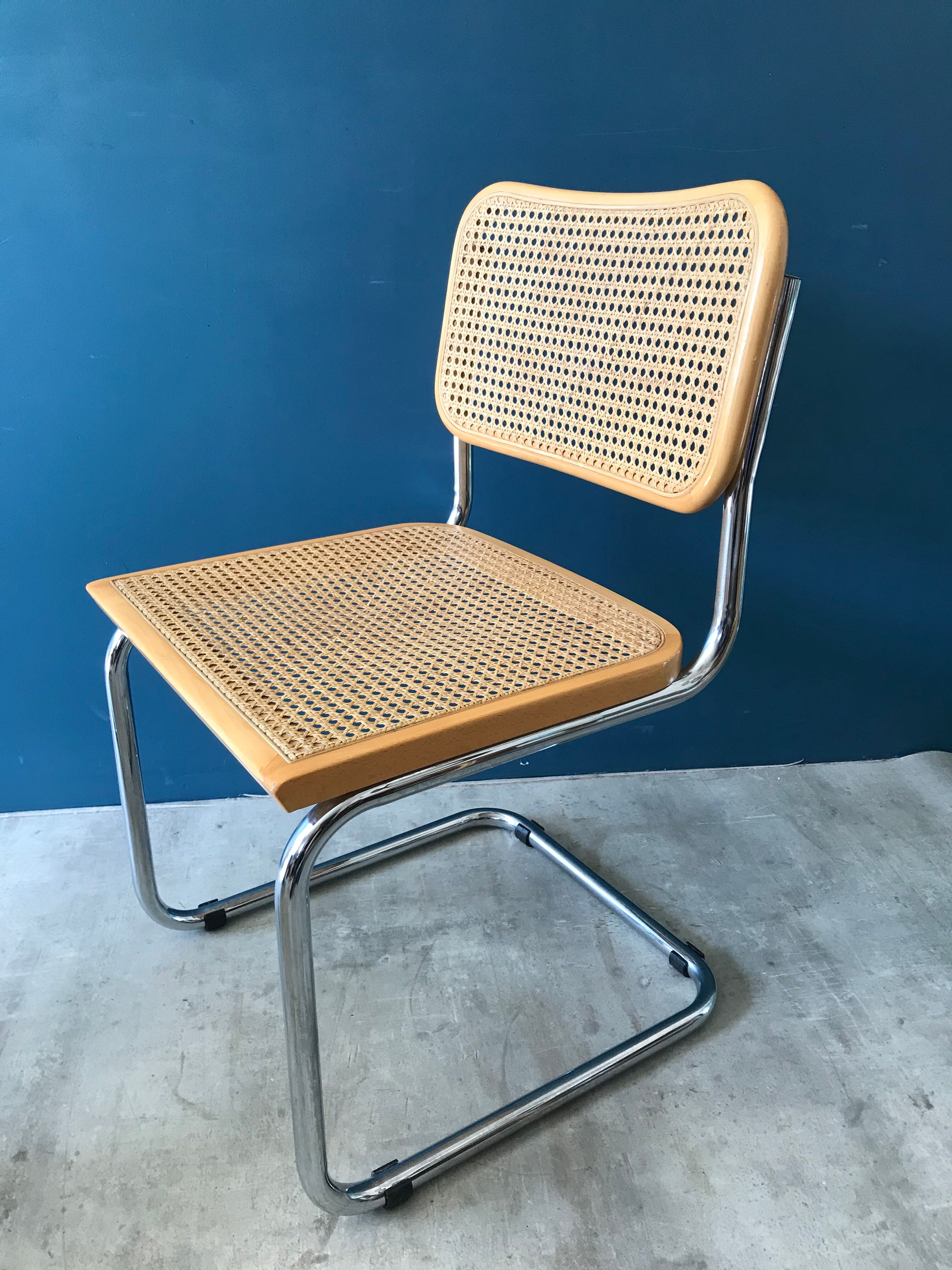Pair of B32 Chairs Marcel Breuer