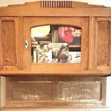 1930s wooden sideboard