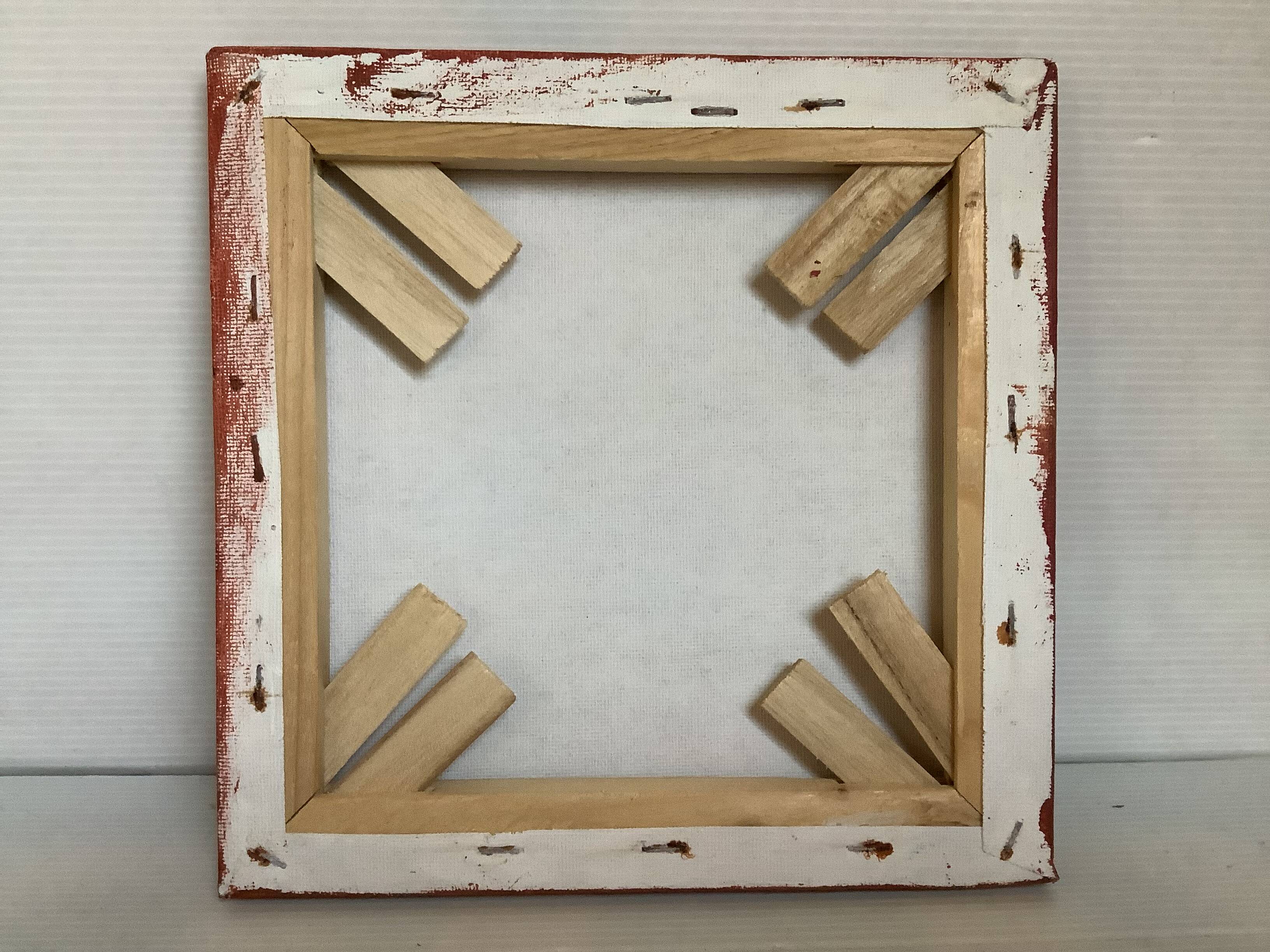 Small still life painting in oil on canvas, signed.