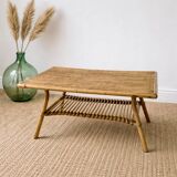 Rattan coffee table
