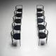 Postmodern "Tokyo" Armchairs by Rodney Kinsman for Bieffeplast, Italy, 1980s