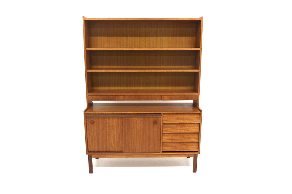 Secrétaire scandinave en teck, Suède, 1960