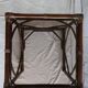Rattan side coffee table