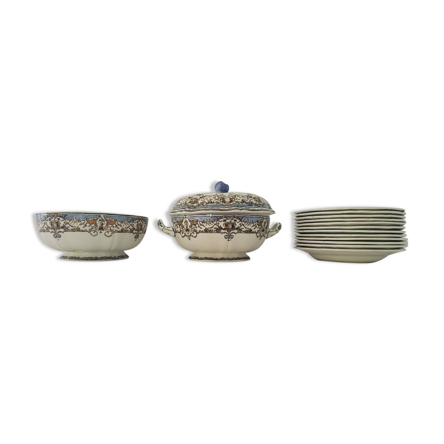 Gien Dionysos earthenware service