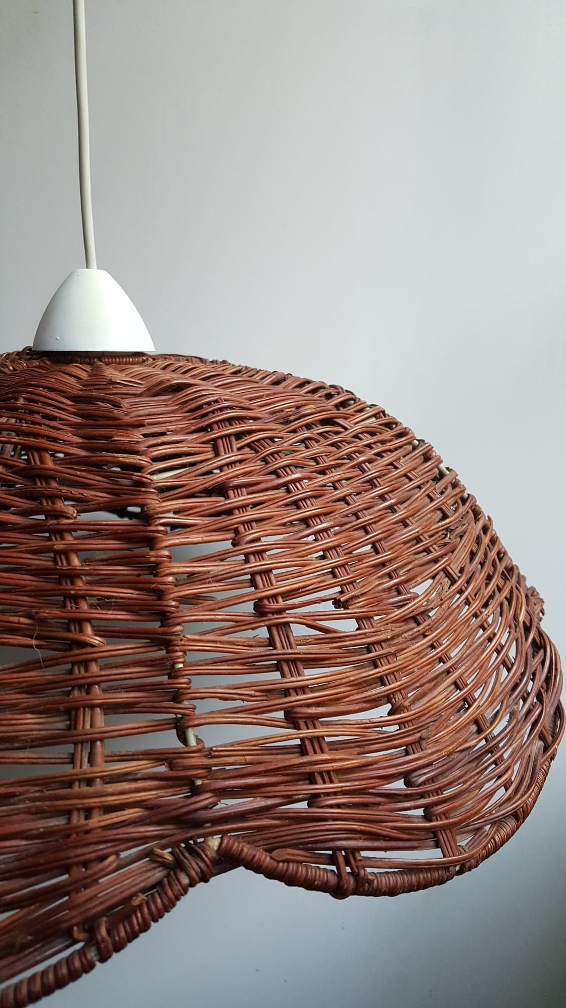Vintage rattan hanging