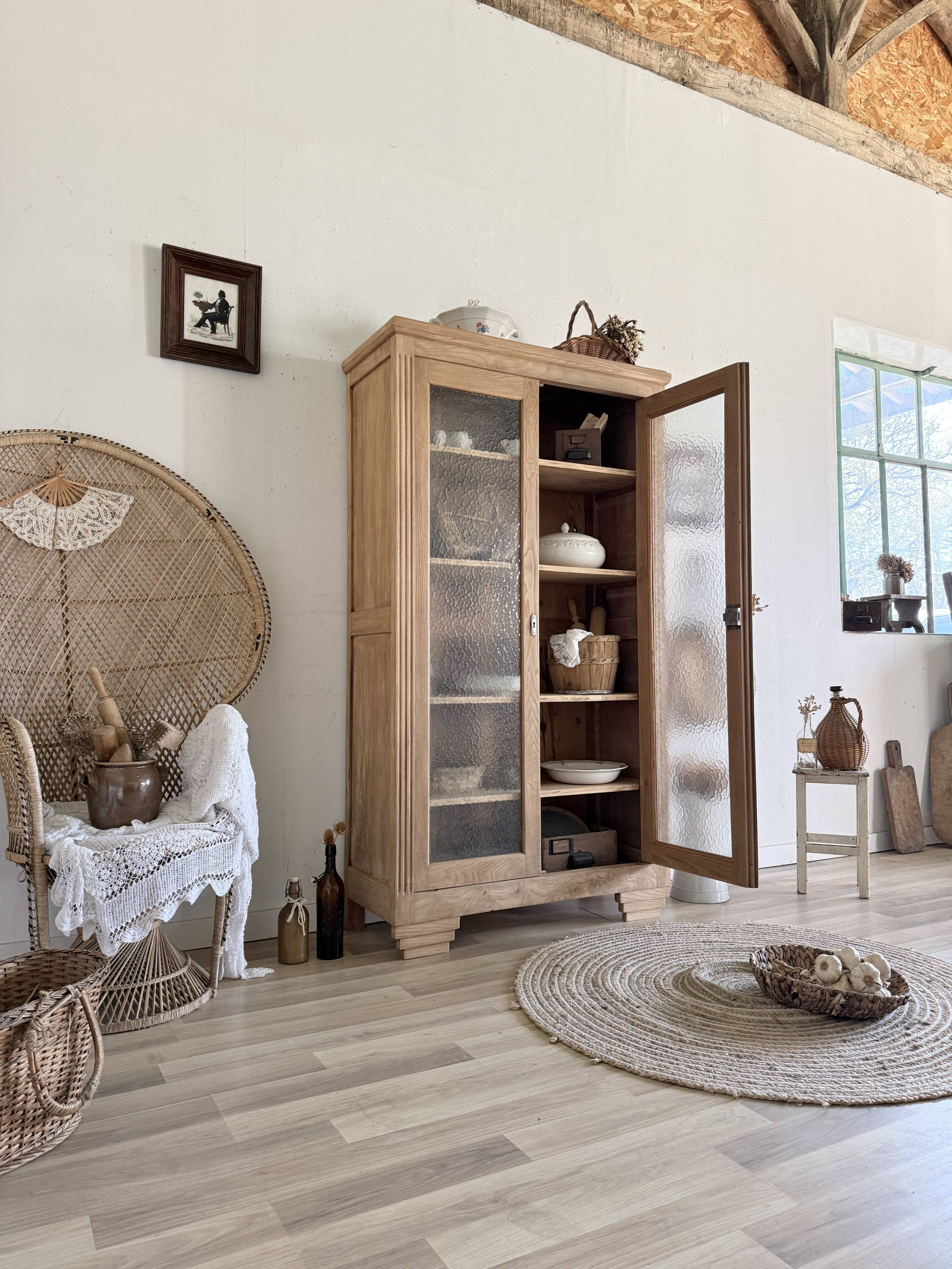 Antique display cabinet/sideboard
