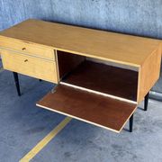 Vintage Pine Laminate Side Cabinet