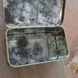Old vichy pastilles metal box