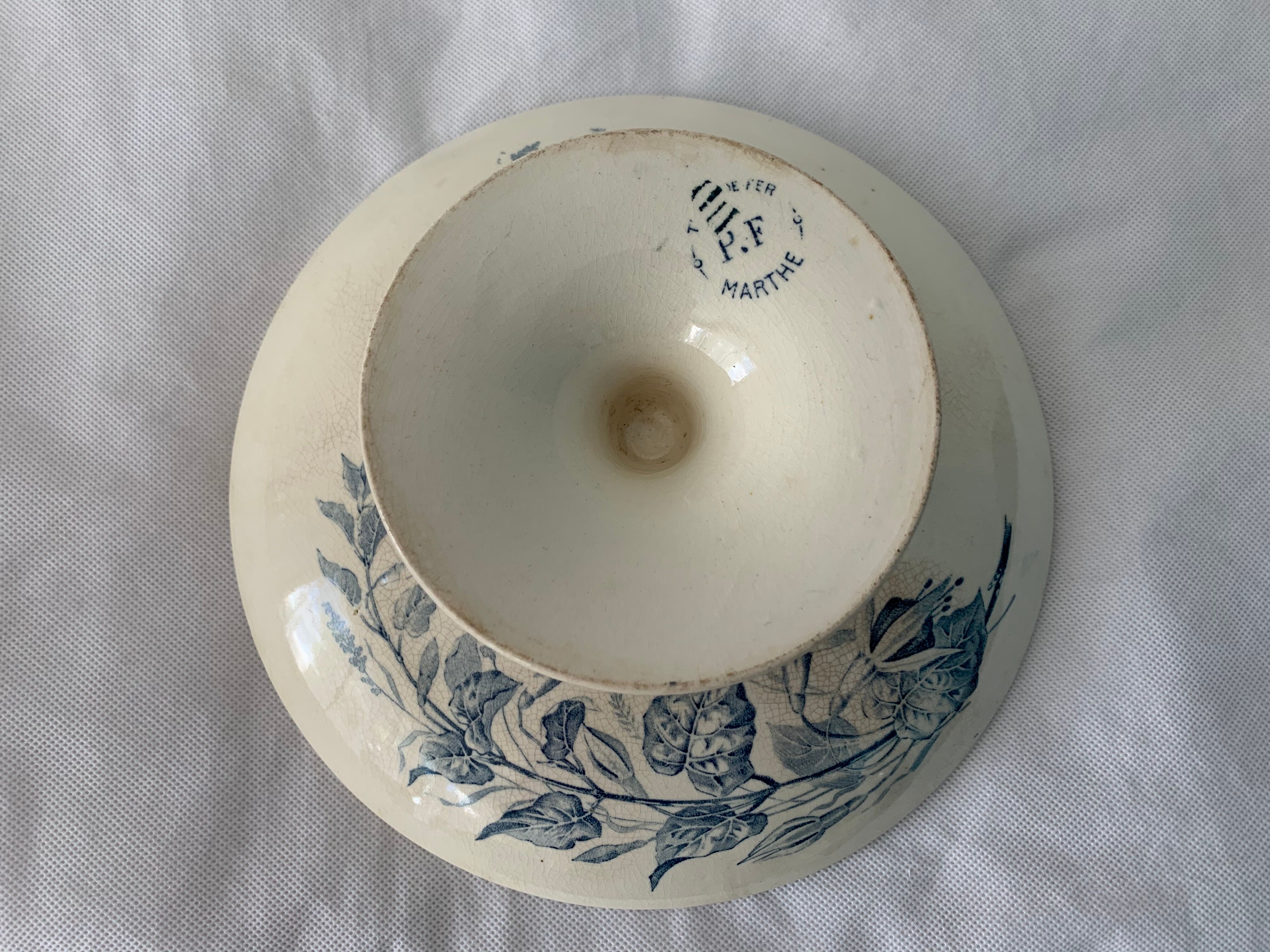 Old compotier Terre de Fer, Model Martha