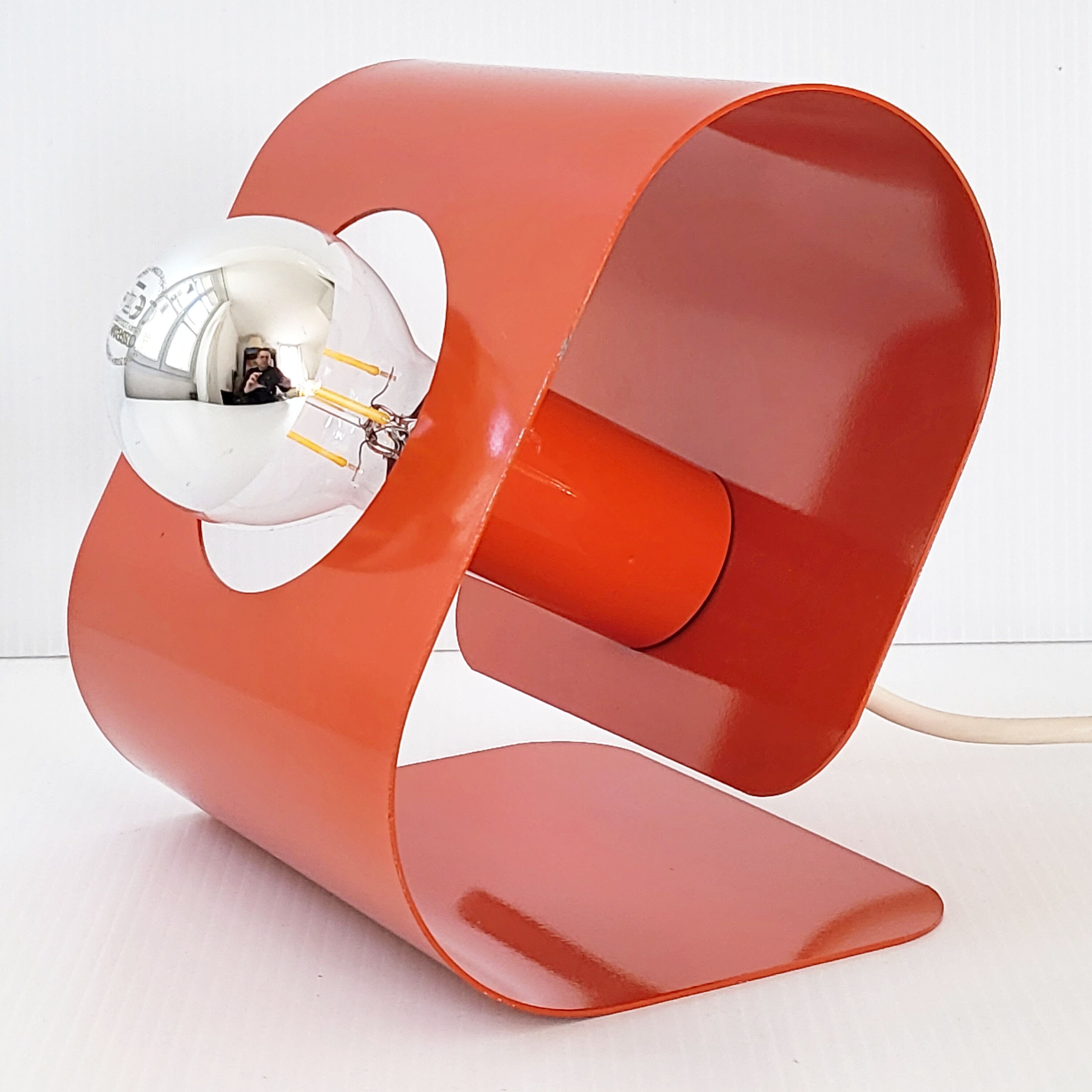 Vintage space age table lamp 1970