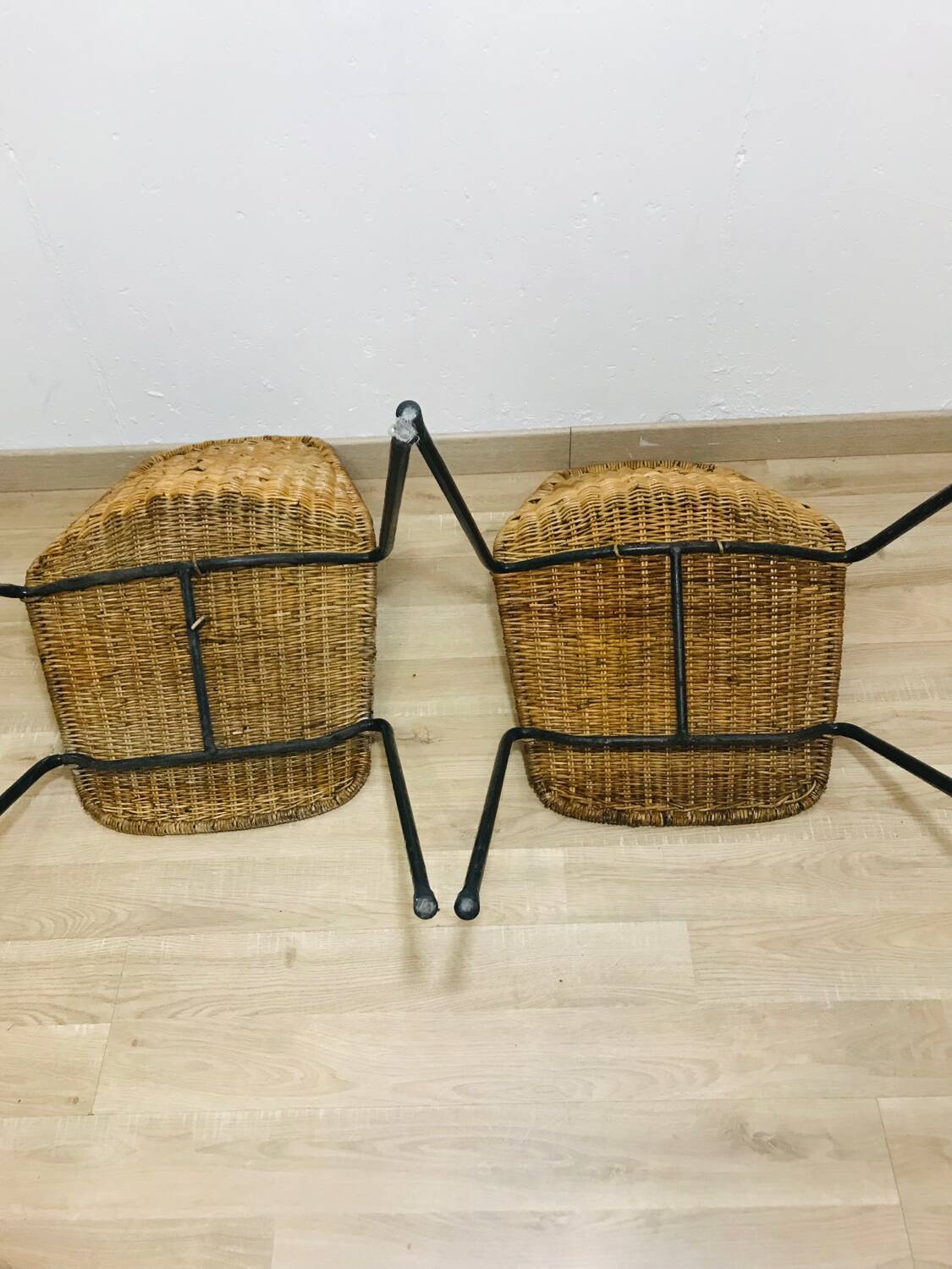 Pair of Gian Franco Legler chairs