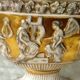 Capodimonte italian earthenware planter with antique decoration