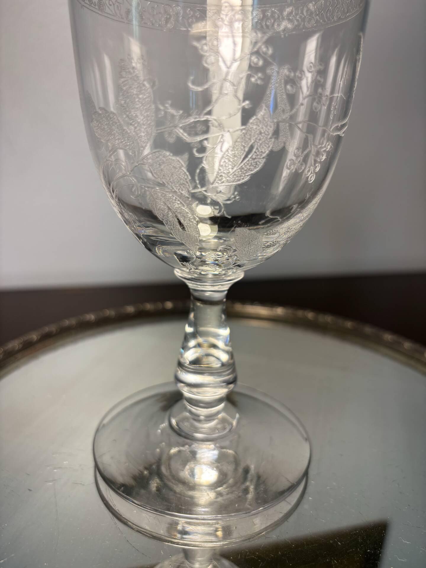 Water glass Baccarat early 20th century