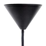 Space Age chrome pendant lamps / Mid-century modern design / 1960s / 1970s / Set of 2