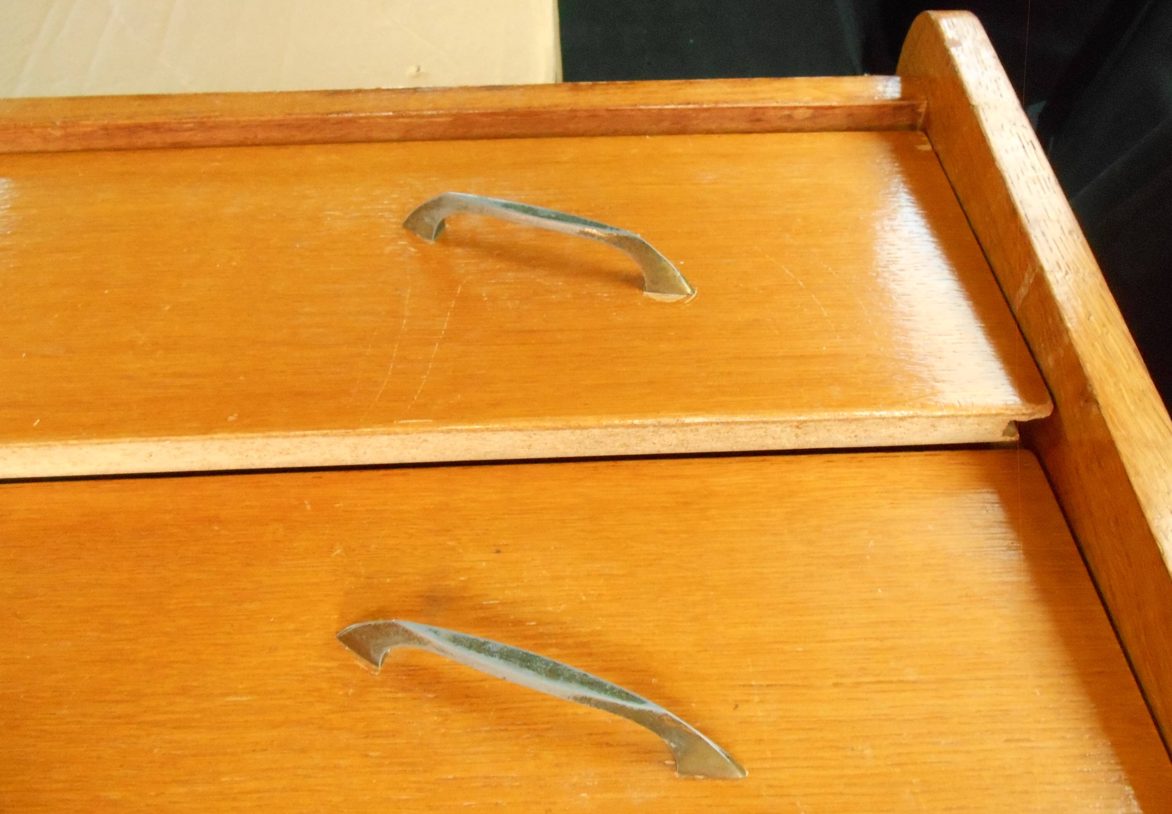 Commode pieds compas vintage 50/60