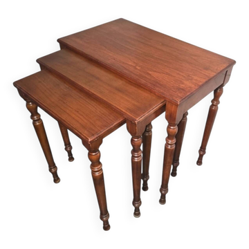 Table Gigogne en merisier