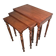 Nest of tables in cherry wood