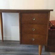 Bureau scandinave années 60 pieds compas