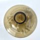 Large Art Deco smoked glass bowl
