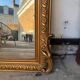 Miroir doré ancien