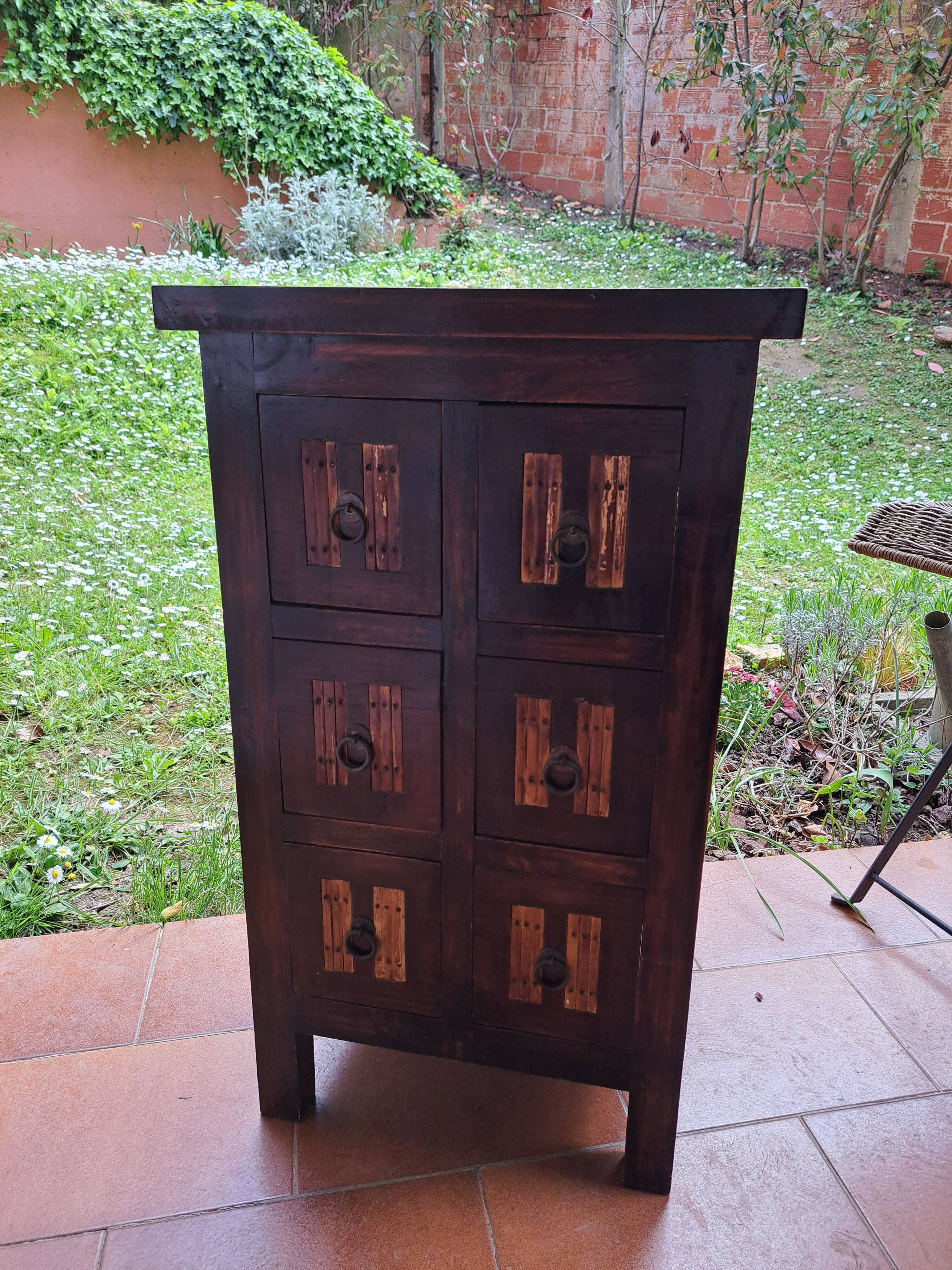 ASIAN FURNITURE WITH DRAWERS IN SOLID TEAK