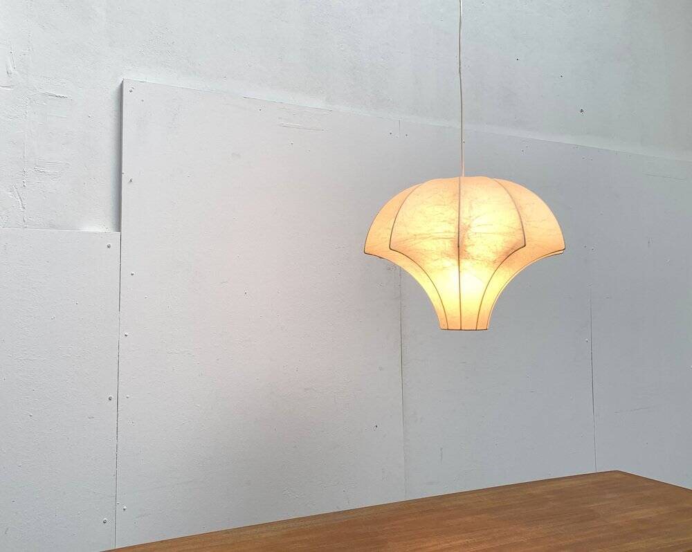 Suspension Cocoon Allemande du Milieu du Siècle par Friedel Wauer pour Goldkant Leuchten, années 1960