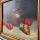 Tableau nature morte huile sur toile ancienne