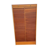 Furniture with wooden curtains