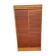 Furniture with wooden curtains