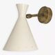 Italian wall lamp design from the 1950s