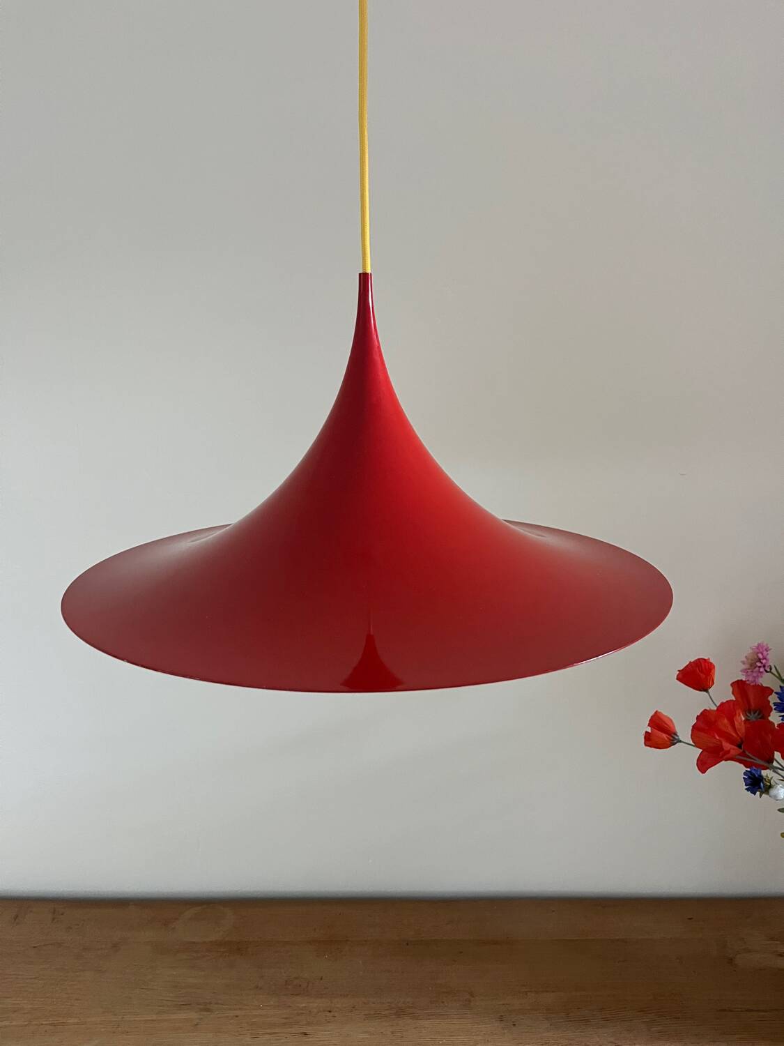 Vintage Semi pendel (47cm) - Fog & Mørup - Danish design lamp