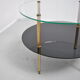 Table basse ronde 1970