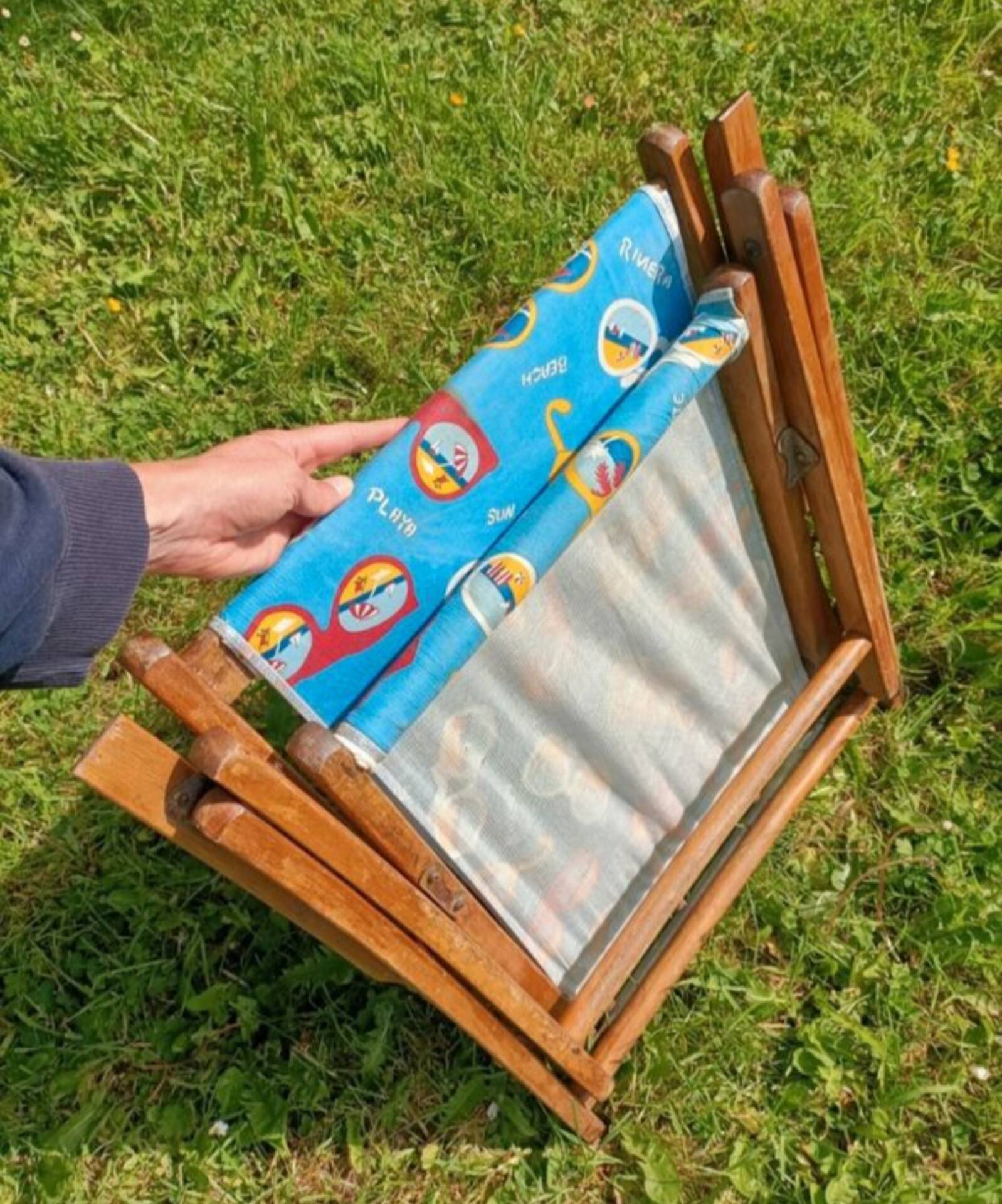 Retro folding chair Plideal
