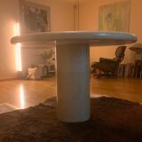 Marble round table