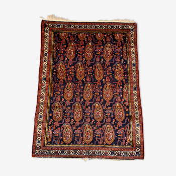 Vintage malayer rug 145x110 cm