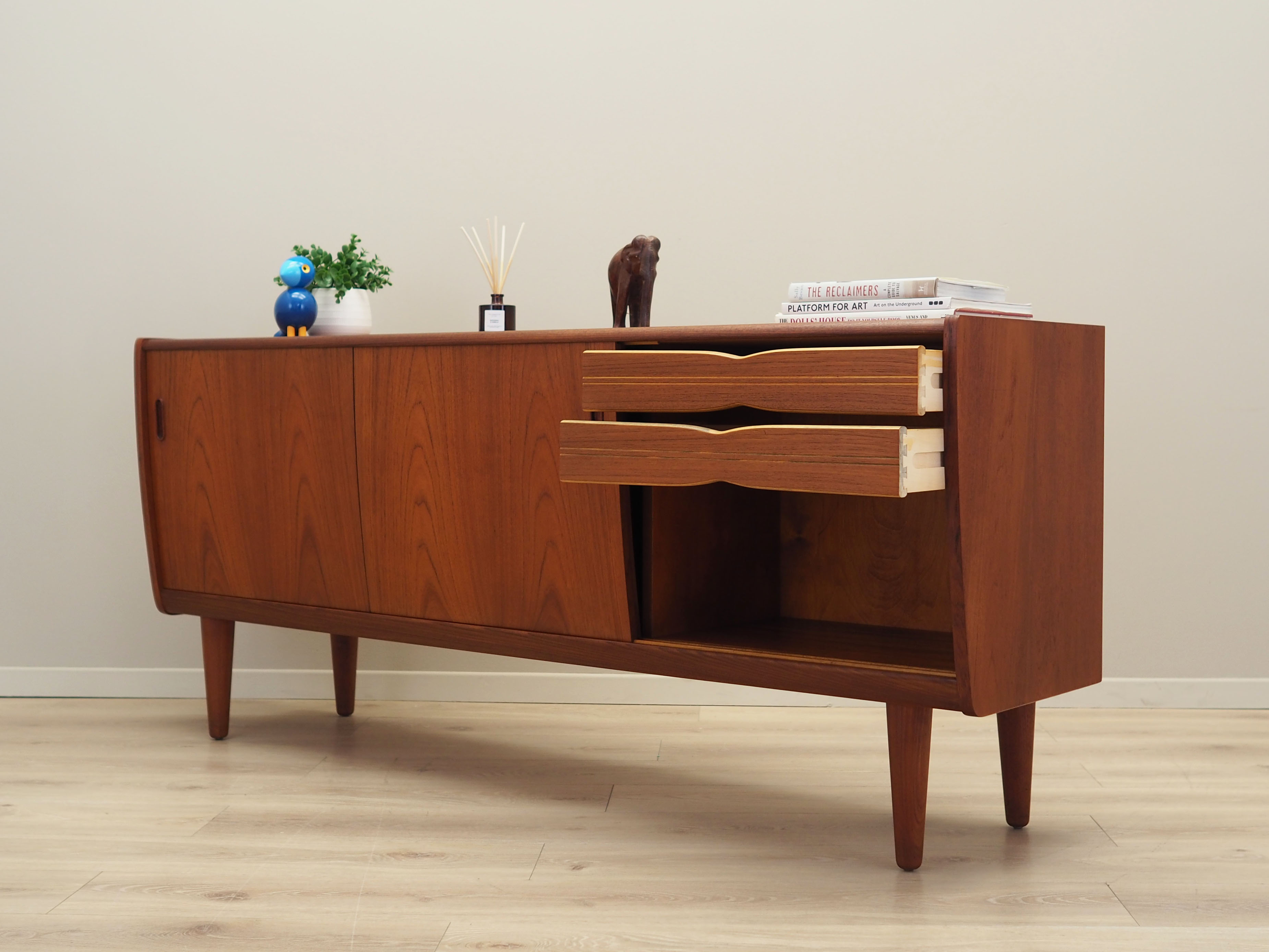 Teak sideboard, Danish design, 1960s, production: Denmark