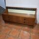 Commode scandinave en teck des années 60