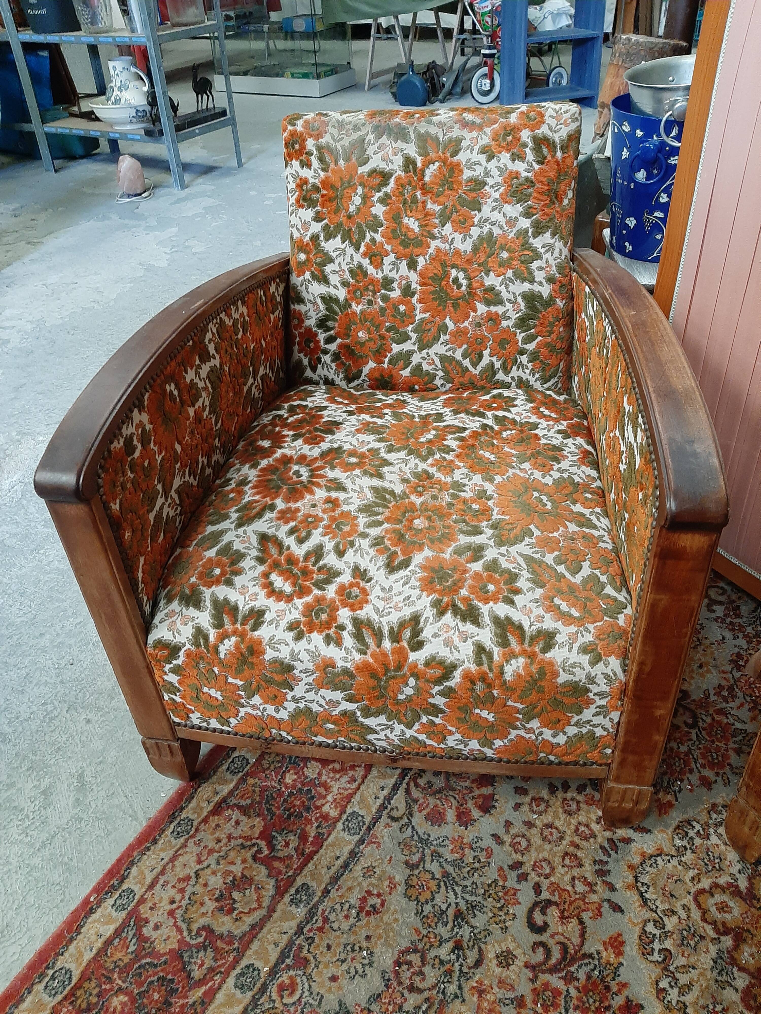 Pair of armchair art deco