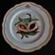 Plat assiette à talon porcelaine de Paris monogramme Ch. Pillivuyt XIXème