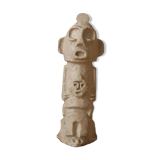 Totem sculpture art africain ethnique tribal objet fait main