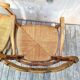 Old rustic armchairs