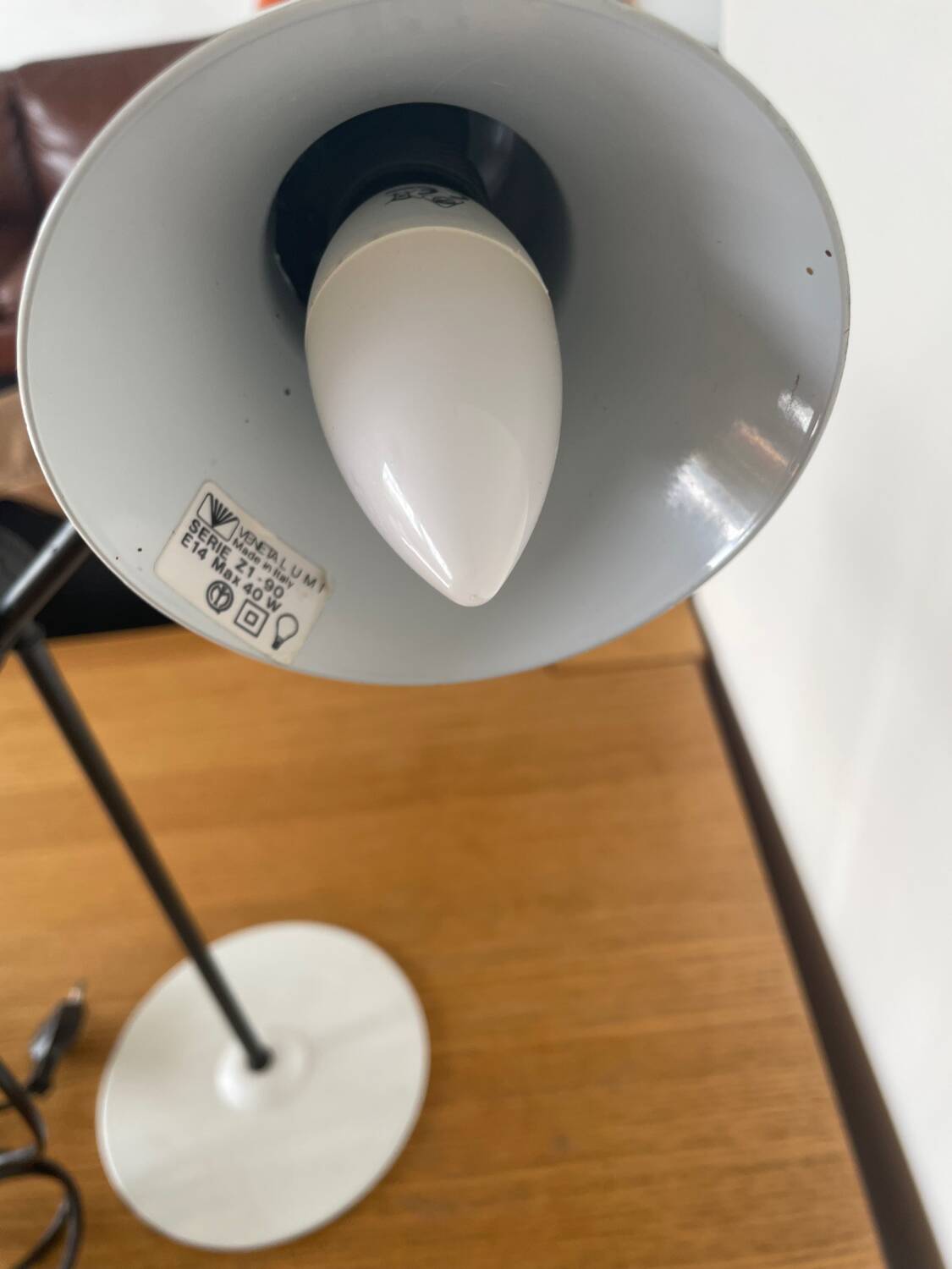 Lampe articulée vintage Veneta Lumi Z1-90