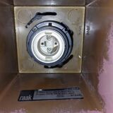 Ceiling lamp raak amsterdam model viervoud vintage, 1970